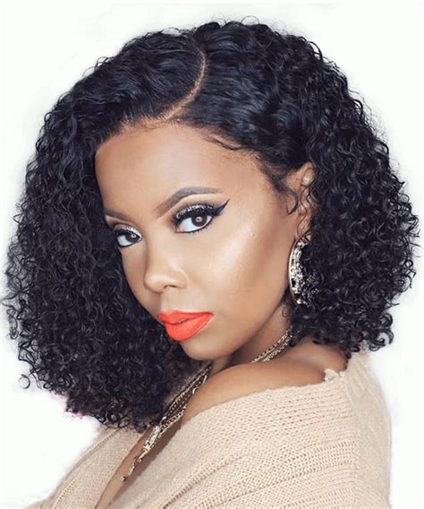 lace front best human hair wigs for black females